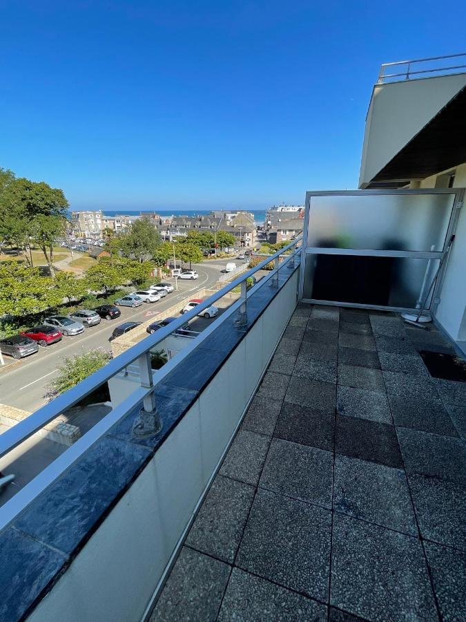 Studio Calme Avec Terrasse Vue Mer Pleneuf-Val-Andre Ngoại thất bức ảnh